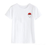 H980 Moda Mujer Simple de Dibujos Animados de Juguete de Impresión Tops Estilo de Verano Cuello Redondo Unisex camiseta